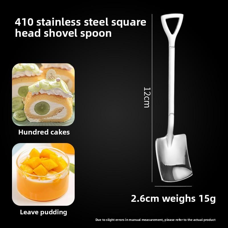 Stainless Steel Watermelon Spoon With Modern Minimalist Design For Childrens Dessert And Ice Cream Use