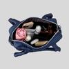 Outdoor Portable Quilted Quilted Tote Bag Wide Shoulder Strap Single Shoulder Crossbody Bag Large Capacity Travel Bag