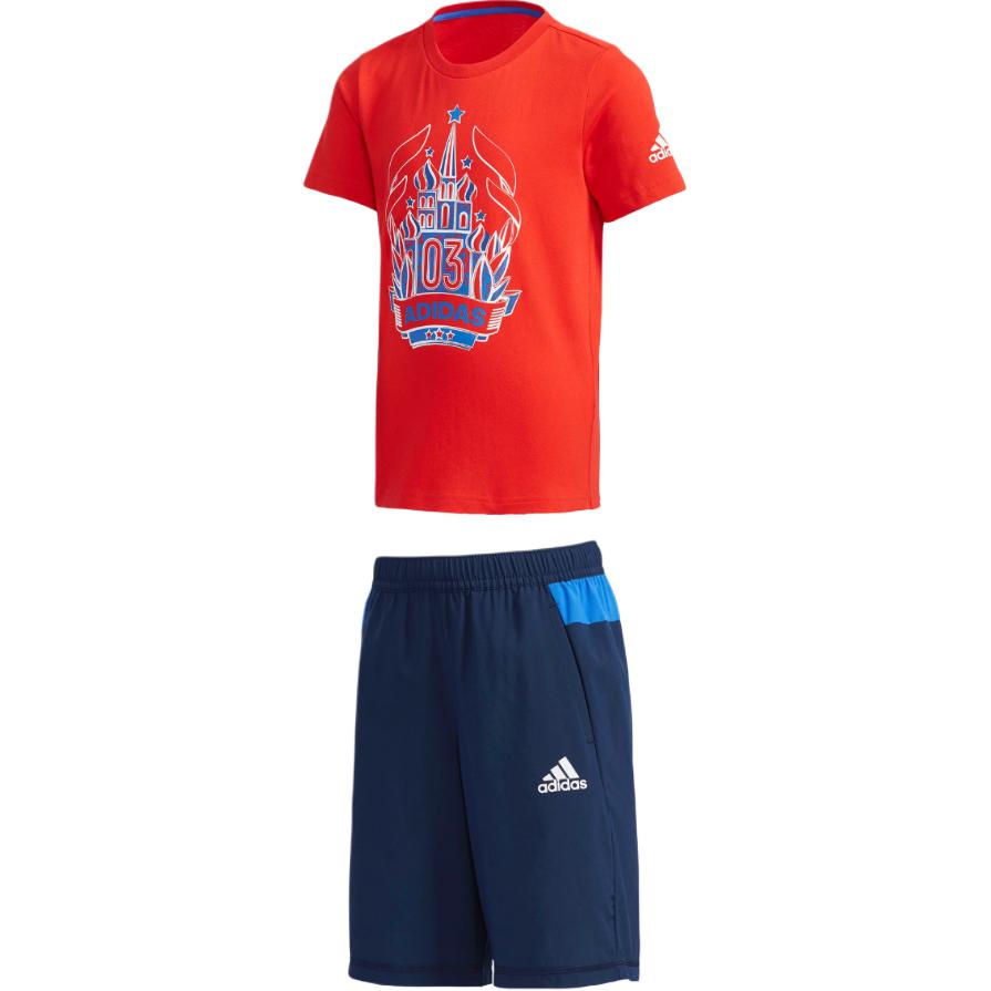 Adidas Casual Sportswear Orange Children Aged 3 7 Years Old DT2940 110