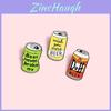 Unique Creative Alloy Brooch In Cartoon Beverage Can Design Perfect For Fashionable Individuals
