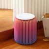 Dopamine Stool, Low Height Creative Shoe Changing Bench, Nordic Art Vanity Seat with Padded Cushion for Entryway, Bedroom