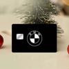 AABT1 Luxury Sport Car B-BMWs Fashion Matte Gold Silver Black Matte Film Skin Sticker Tape For Bank Credit Debit Card