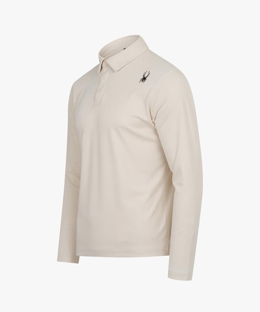 SPYDER Men'S Contour Pattern Long Sleeve Collared T-Shirt Spkfcntl201Mbeg