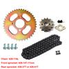 ATV 428 Vorder- und Hinterradritzel 116 Glieder Antriebskettensatz für 50cc 70cc 90cc 110cc 125cc ATV Go-Kart UTV Buggy Quad Bike Teile