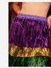 Mini-jupe en fil métallique européen - Tenue pour Fête de Danse de Carnaval & Spectacle sur Scène