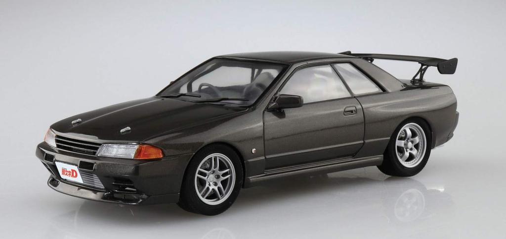 Aoshima Bunka Kyozai Initial D Series 4 Hojo Rin BNR32 Skyline Scale Plastic Model Kit Co., Ltd. (AOSHIMA) No. GT-R 1/24