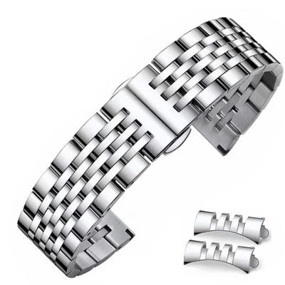 Watch Band Stainless Steel Watch Strap Metal Strap Smart Watch Band Belt Watch Band 16mm 18mm 19mm 20mm 22mm 24mm Replacement Strap Stainless Steel