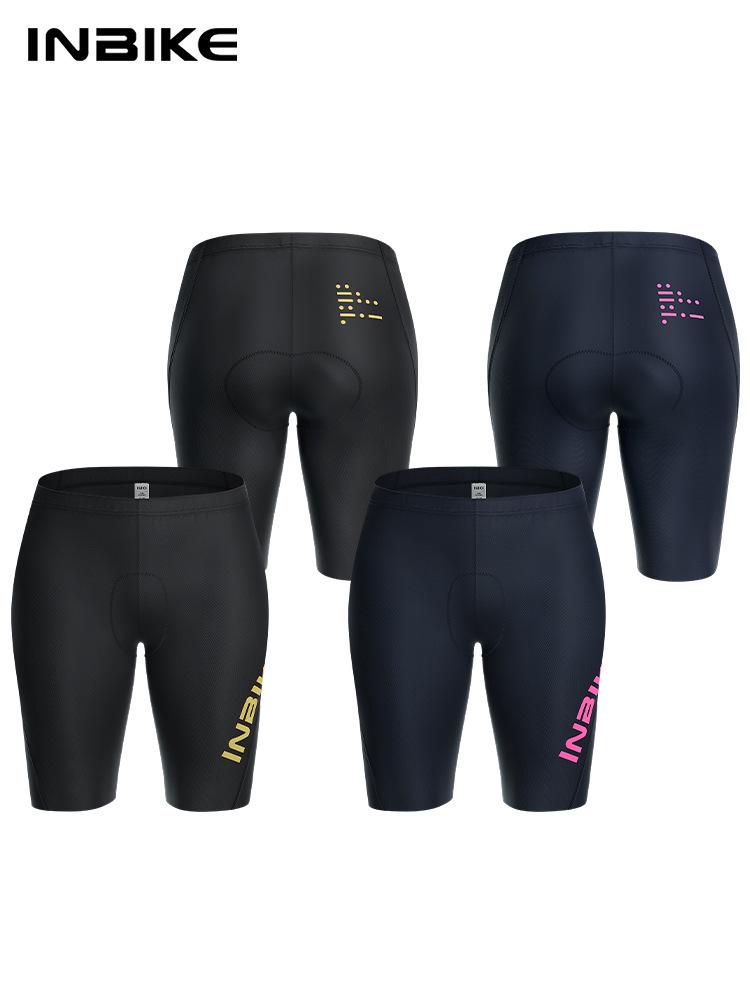 

INBIKE Women s Breathable Cycling Shorts - Spring/Summer Collection (Xunying) Large чорний