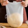 1pc Food Grade Silicone Dough Kneading Bag Silicone Kneading Dough Bag Flour Mixer Bag Versatile Dough  for Bread Pastry Pizza