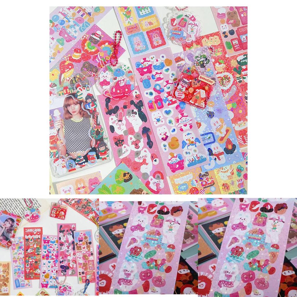 Cute And Colorful Laser Diy Star Stickers For Stationery And Decoration Wholesale