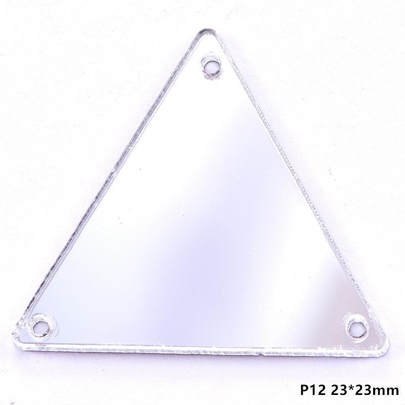 Acrylic Hand Seam Drill, Flat Bottom Special-Shaped Mirror Diy Clothing Decoration Jewelry Mirror Accessories Seam Drill