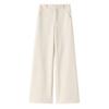 Women's Plus Size Wool Acetate Wide-Leg Pants - Autumn/Winter Thickened Straight-Leg Suit Pants