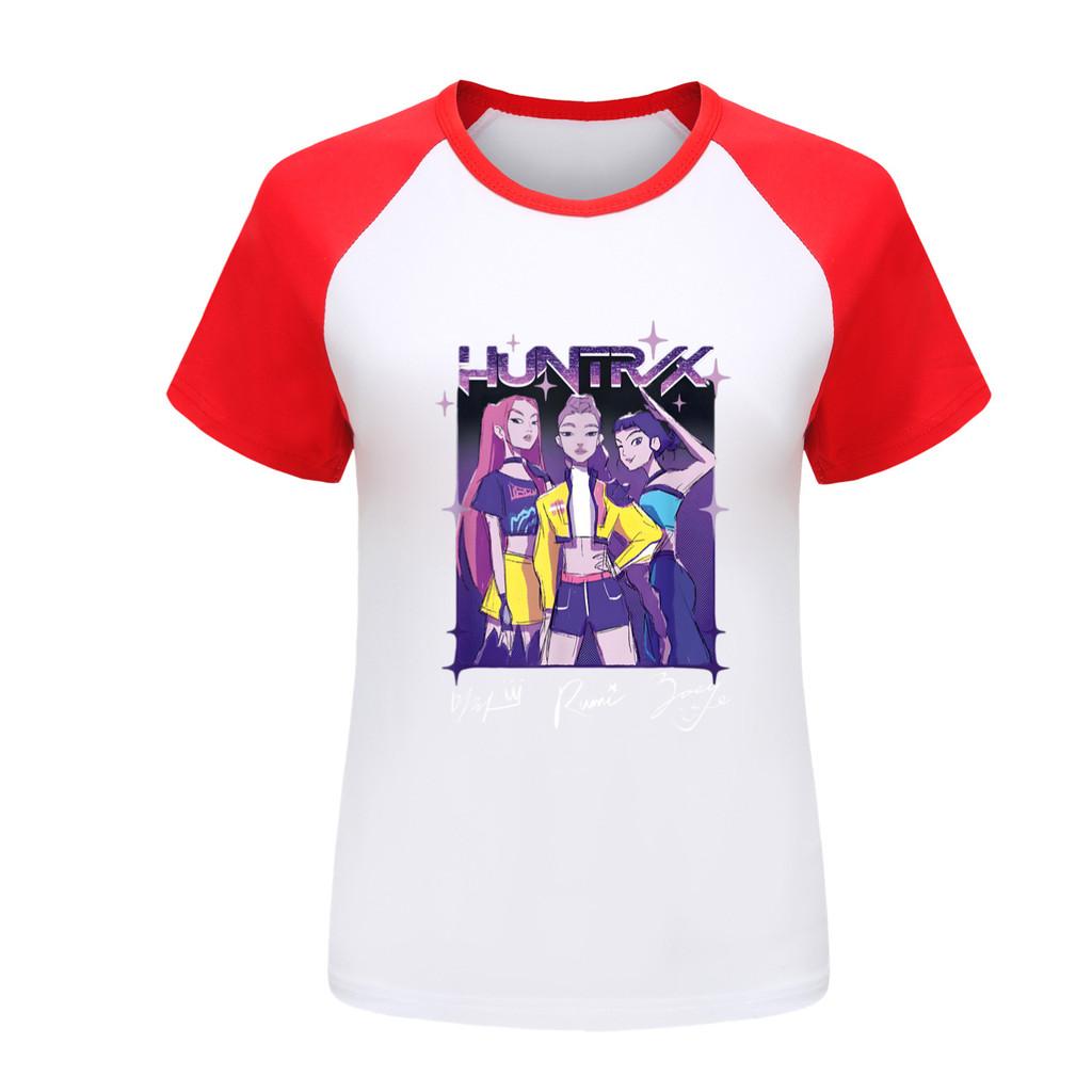 5022 Tricou Fete Rumi Zoey Mira cu Imprimeu Raglan Mâneci Scurte