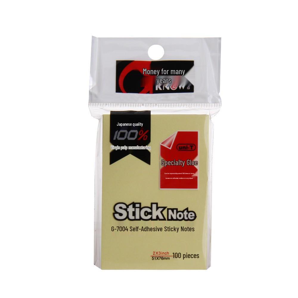Colorful Morandi Sticky Notes: Reusable Memo Strips 51x76mm