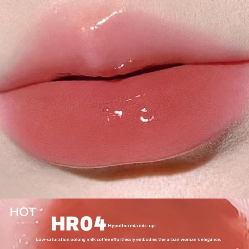 Spiegelglas Gelee Fester Lipgloss Pfirsich Lippenstift Feuchtigkeitsspendender Klarer Wasser Lipgloss Feuchtigkeitsspendender Lip Tint Make-up Koreanische Kosmetik