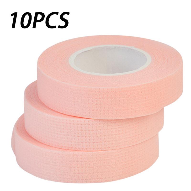 5/10pcs Micropore Lash Tape Breathable Medical Paper Tape Eyelash Extension Patch PE Non-woven Cloth Adhesive Lashes Makeup Tool