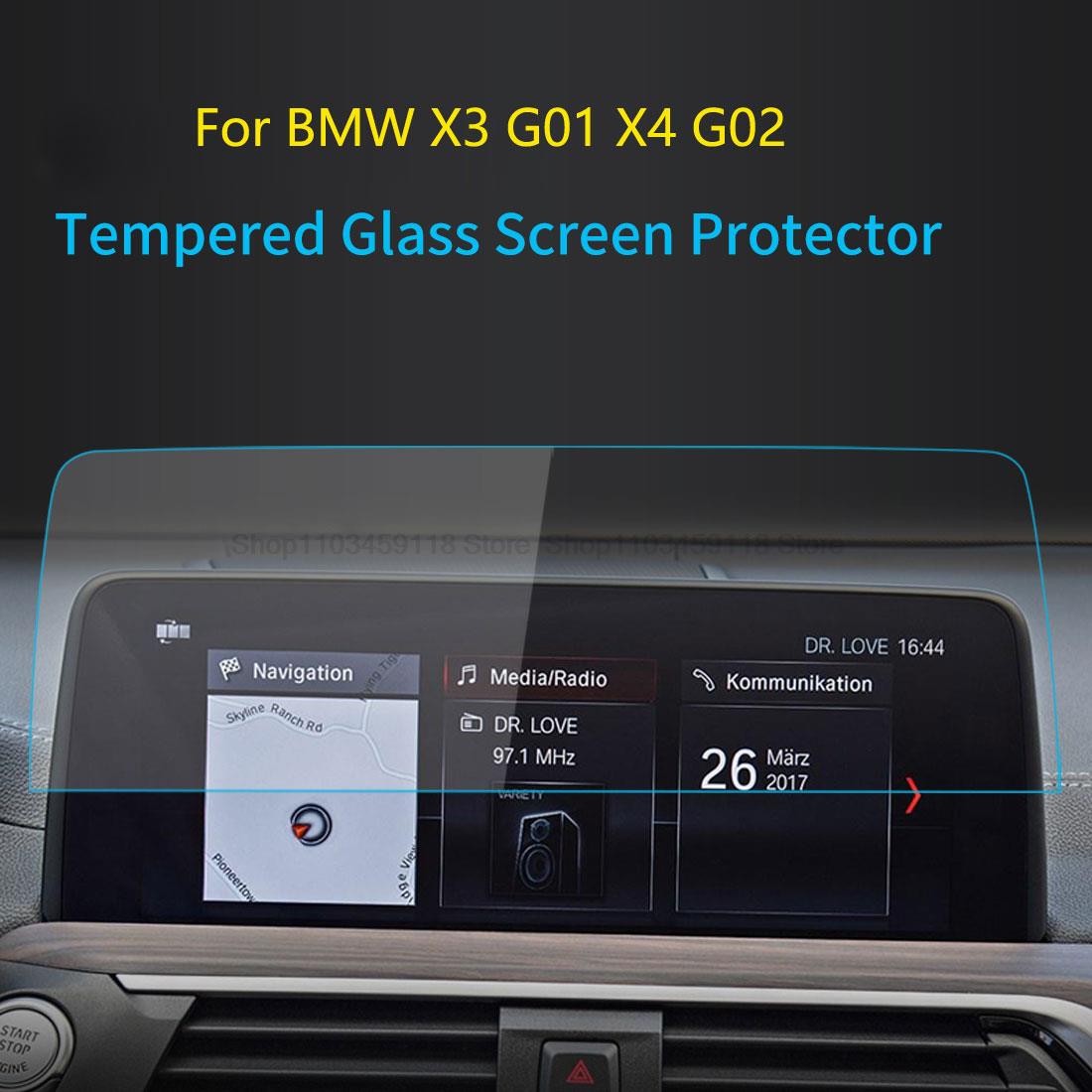 

Закаленное Стекло Защитная Пленка для Экрана Для -BMW X3 G01 X4 G02 2018- 10.25 Дюймов GPS Навигация Дисплей Сенсорный Экран прозрачный