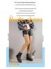 Women's Retro Round Toe Side Zipper Martin Boots - Short Tube, Thick Sole, Flat Bottom, British Style, Plus Size Available.