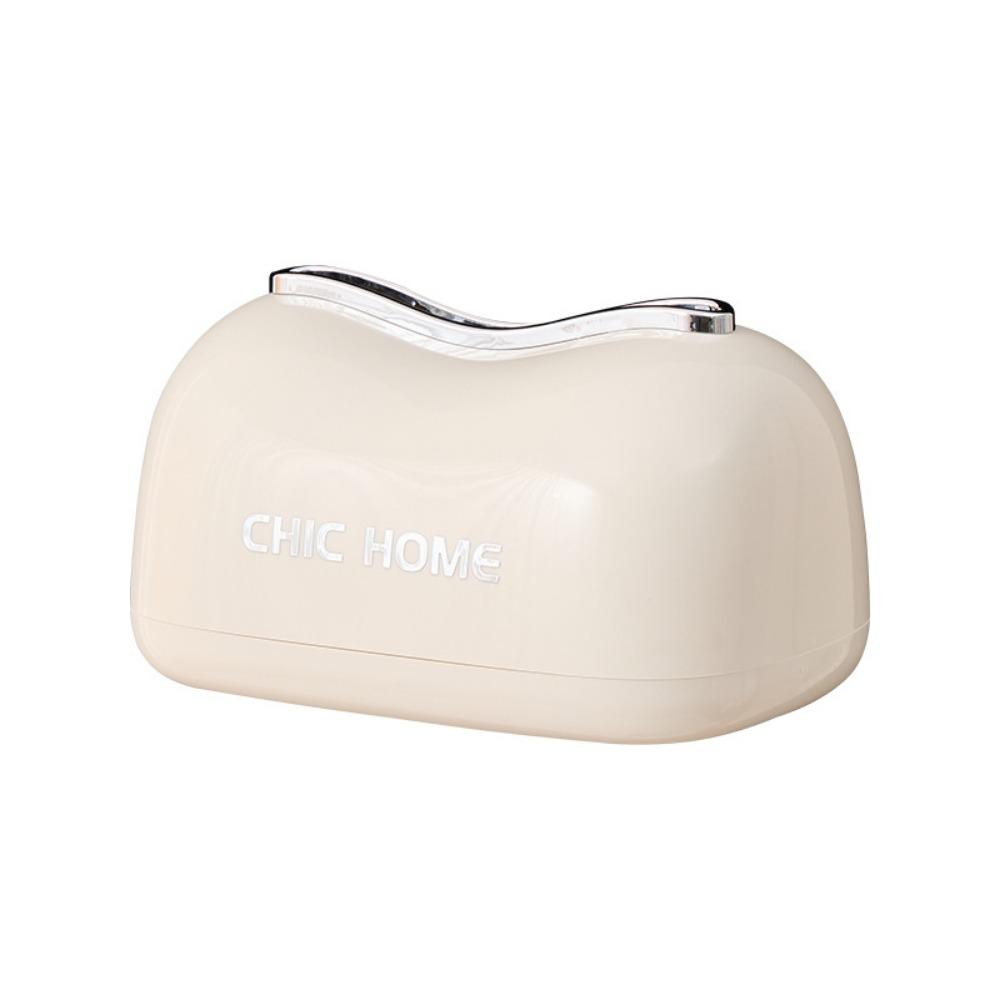 

Творческий пластиковый пружинный ящик для салфеток, большая вместимость, декоративный ящик для бумаги, кремовый стиль, настольный ящик для домашнего хозяйства