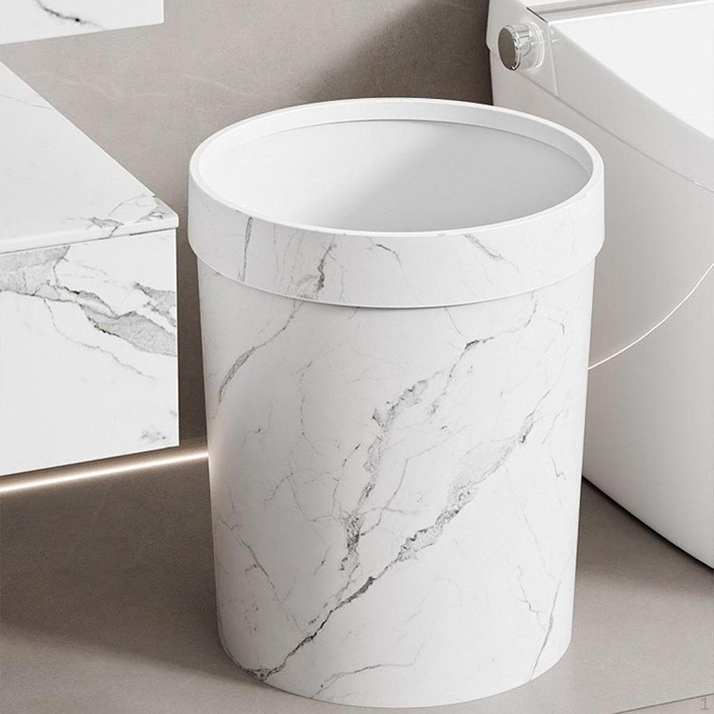 Can Garbage, Household ,, Round Trash, Garbage Container, Trash for Dormitory Kitchen