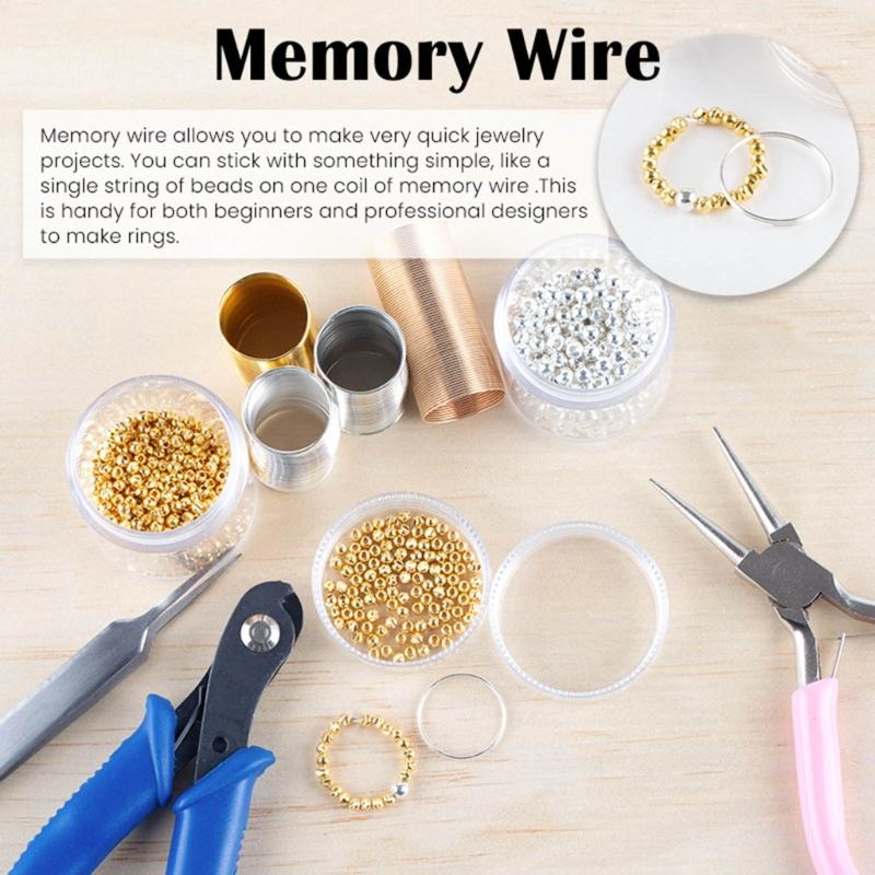 20mm Diameter Memory Steel Wire for DIY Finger Rings Practical Jewelry Connecting Accessories Jewelry Findings Supplies