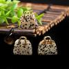 1 Pcs Natural Stone Crystal Apple Ornament, Jade Crystal Mini Handbag Ornament, Home Living Room Decoration, Christmas Eve Birthday Gift