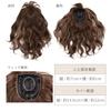 [BrightLala] Bangs Wig, Partial Wig, Hair Extension, Natural, Long, Wavy, Permed, Women's, Curly p257-GRE