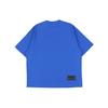 We11done Logo Round Neck Short Sleeve T-Shirt Unisex Tops Blue WD-TP5-19-920-BL