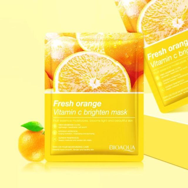 BIOAQUA - Freshen Orange Vitamin C Brighten Mask #Freshen Orange - 1 pc