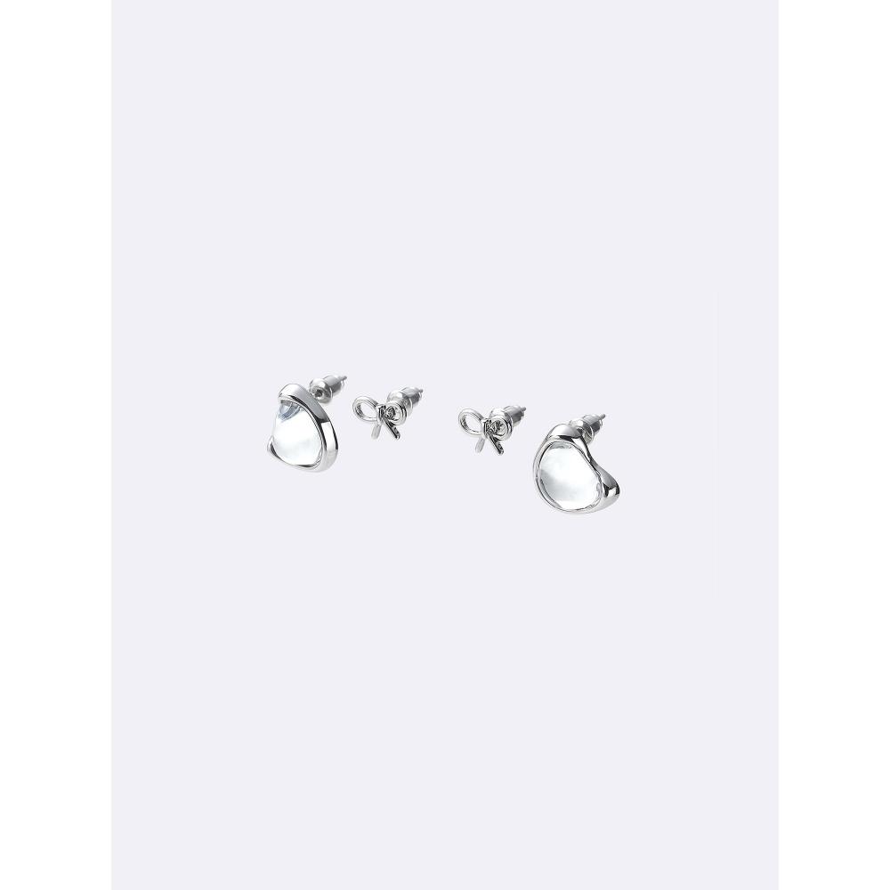 GU by Uniqlo Stone Earring 2p