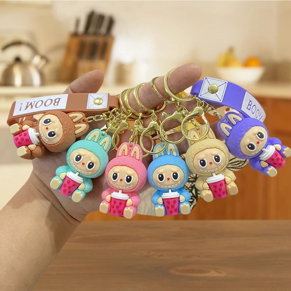 Cute Series Keychain Rab Seated Car Backpack Pendant