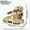 MOOXI Most Complete Space War Tank Personnel Carriers Adult Building Blocks Set MOC Brick Model Kit DIY Diorama Toy For Boy Gift