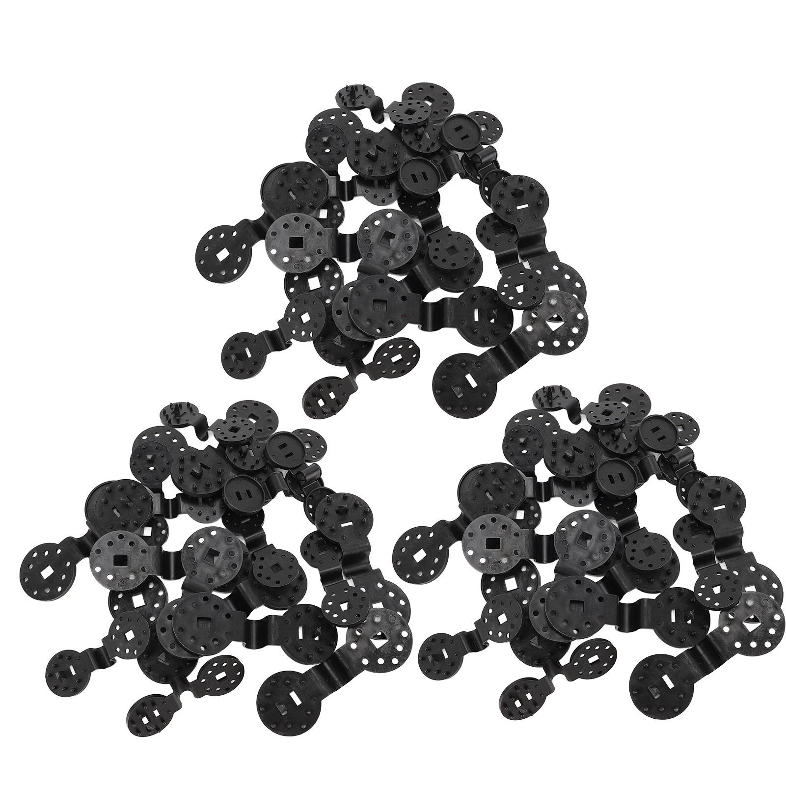 

60 шт. Затеняющая ткань Сверхпрочные Зажим-замок Съемные Многоразовые Большие Маленькие Зажимы для Затеняющей ткани для