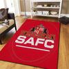 Sunderland Association Football Club Custom Name Carpet Rug For Living Room Bedroom Home Sofa Decoration Kids Play Nonslip Floor Mat