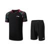 Li Ning Badminton Kollektion Freizeit Sportbekleidung Unisex Schwarz AATV015-1