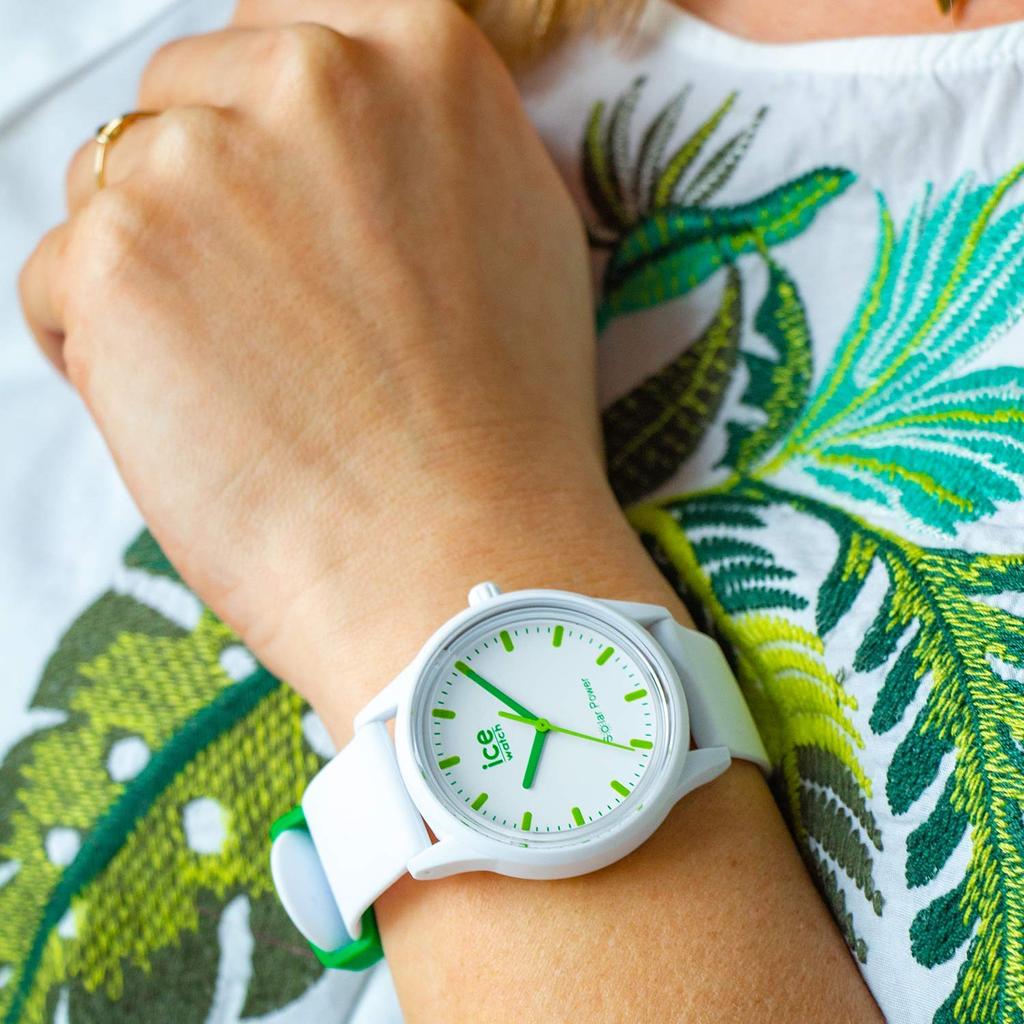 Authorized Distributor [Ice-Watch] Ice-Watch Men's Unisex Watch 017762 Solar Powered ICE Solar Power Nature Medium