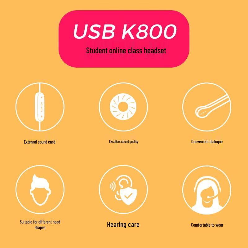 Edifier K800 Series Over-Ear Headset