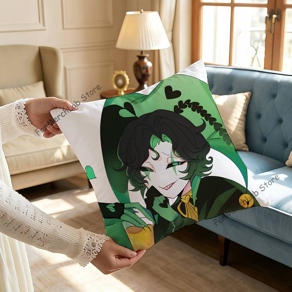 Game TThe Freak CCircus Pillow Case Plush Fabric Soft Pillowcase Double Sided Print Sofa Cushion Cover Throw