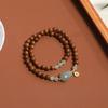 Hochdichter 8mm Hetian Jade & Pixiu Perlenarmband