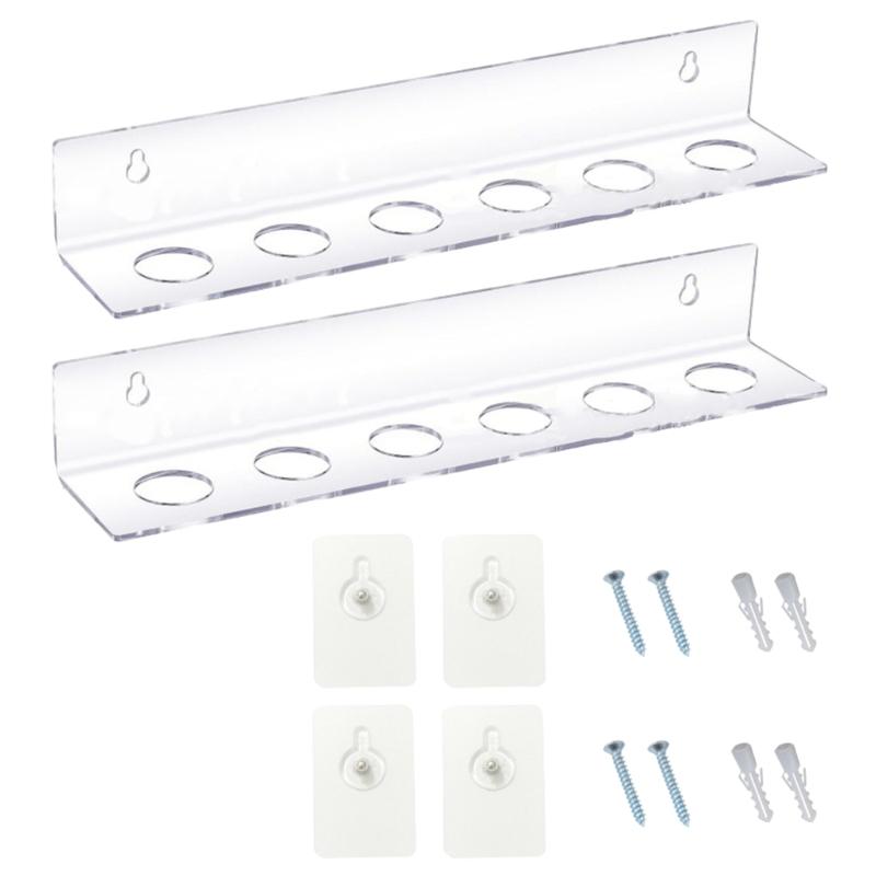 Wall Hanging Acrylic Storage Holder Acrylic Wall Shelf for Golf Balls Display Easy Mounting Exhibition Organizers 1
