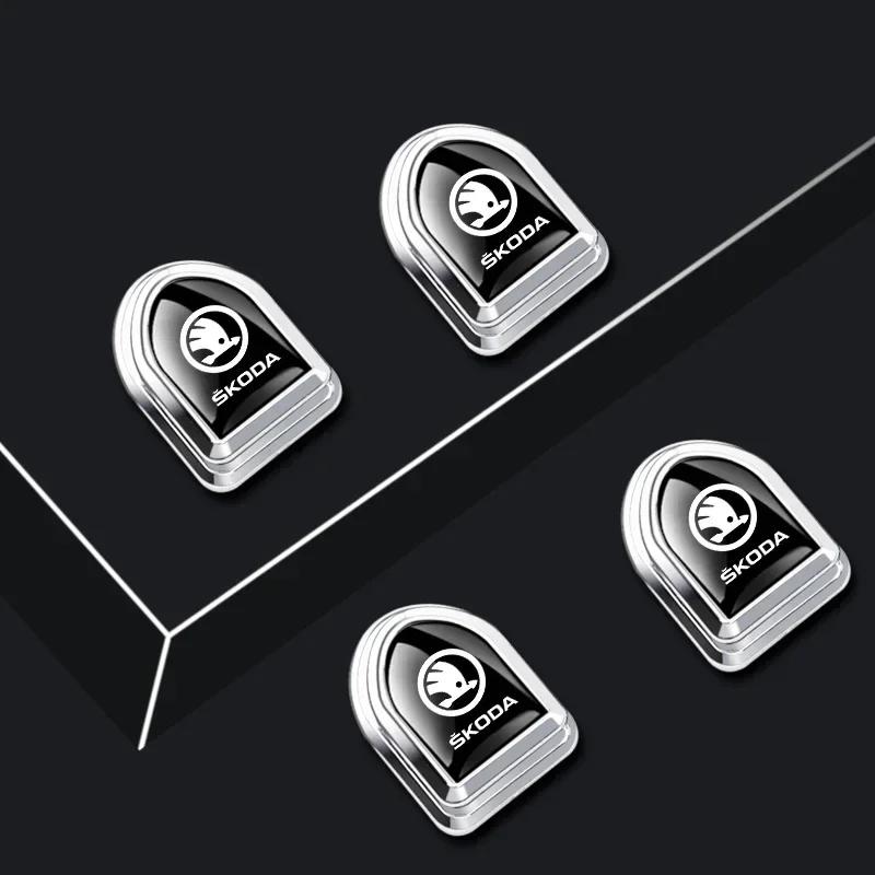ycpry6 Car Hanging Storage Hooks Stickers for Skoda Rapid VRS Kodia Kamiq Yeti Karoq Fabia 2 Superb Octavia Roomster Scala Accessories