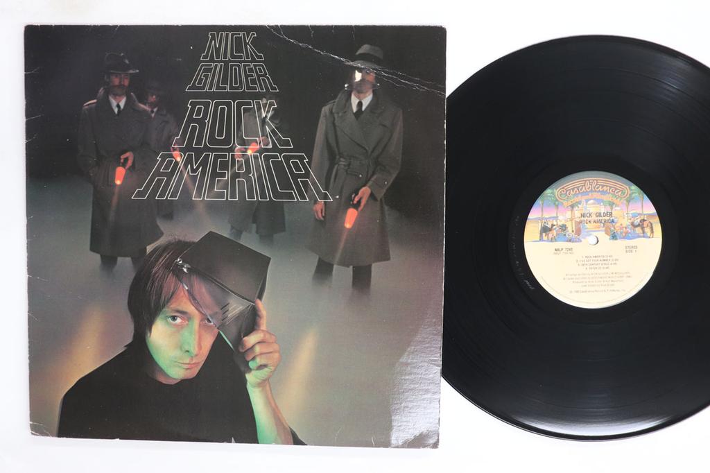 LP Record NICK GILDER Rock America NBLP7243 CASABLANCA 1980 US Rock Used