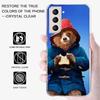 Cute P-Paddington Bear Phone Case For Samsung A16 A26 A36 A56 A17 A15 A25 A35 A55 A14 A24 A34 A54 A04S A05S Galaxy Note 20 10 9