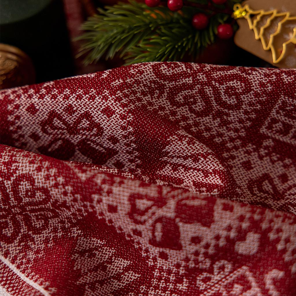 Christmas Fall Table Runner Soft Cotton Table Runner With Tassels Woven Macrame Home Living Room Table Decoration