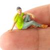 1/64 Hand Painted Action Figures Tiny People Layout Character Figurine Resin Doll Toy