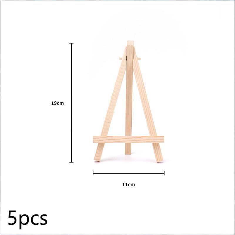 Eco-Friendly Mini Wooden Tripod for Elegant Wedding Table Decor and Craft Displays