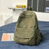 Schoolbag1011 New Korean Version Canvas Backpack Girls Casual Fashion Trend Versatile Anti-theft Travel Backpack Women