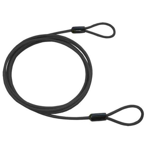

Captain Stag Captain Stag Y 4429 [bicYcle Lock Extension Wire Double Loop Wire keY Sold separatelY Diameter 4mm Length 2.5m Black]