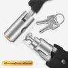 Bike Chain Lock Bicycle Heavy Duty Safety Lock 60Cm Metal Anti-Theft Mountain Bike Road Motorcycle Scooter Padlock With Key