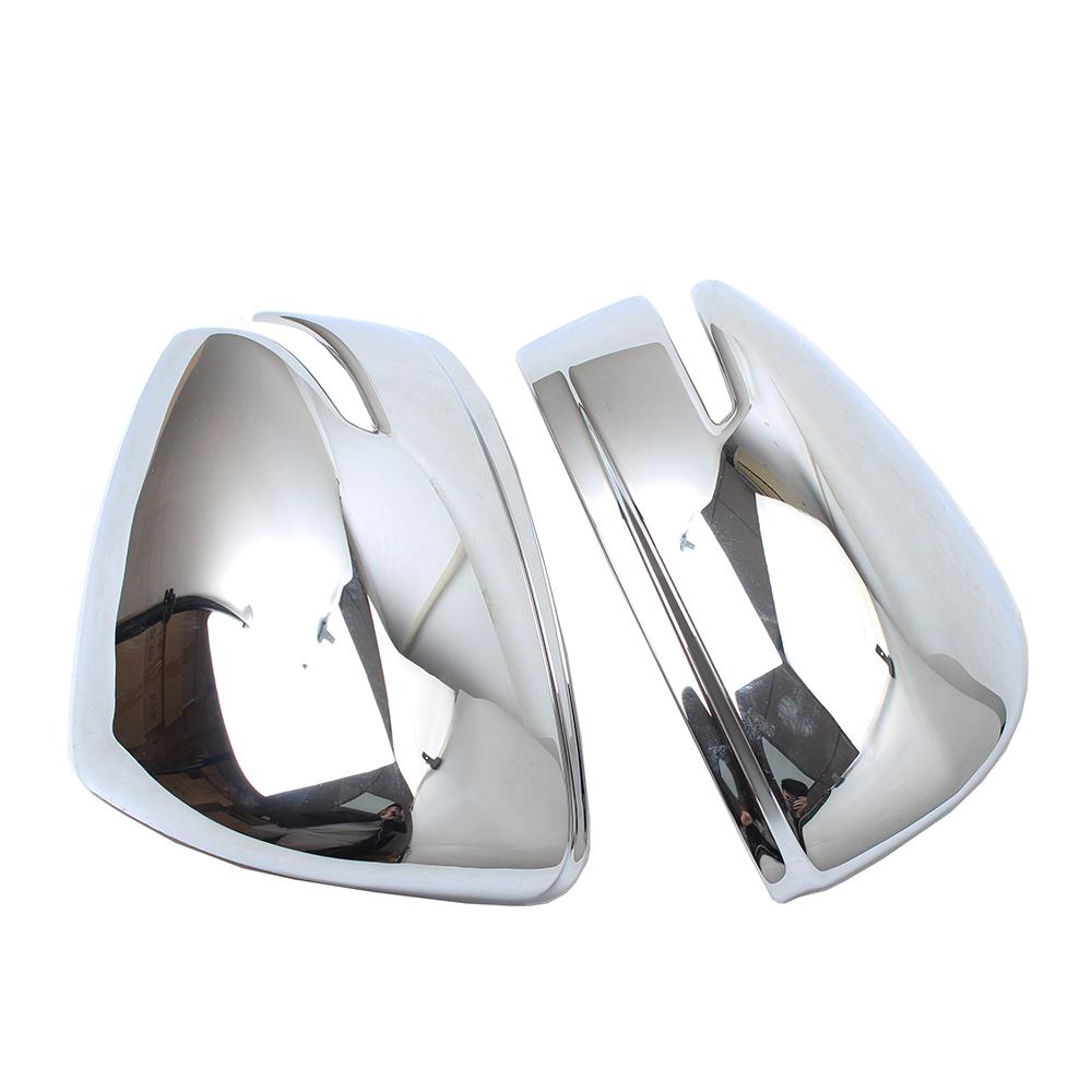 Chrome Mirror Covers Caps RearView Cover For Toyota Land Cruiser 300 Series LC300  2022 Side Wing Rearview Mirror Cap Trim